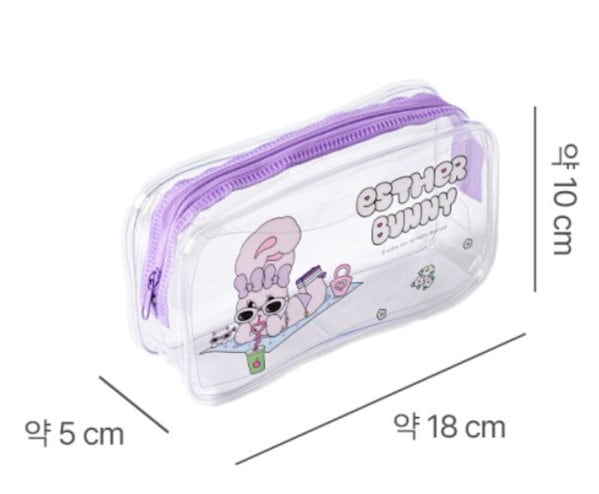 ESTHER BUNNY サテンポーチ Esther Bunnyの三角ミニポーチが登場🎀 ポップでガーリーな