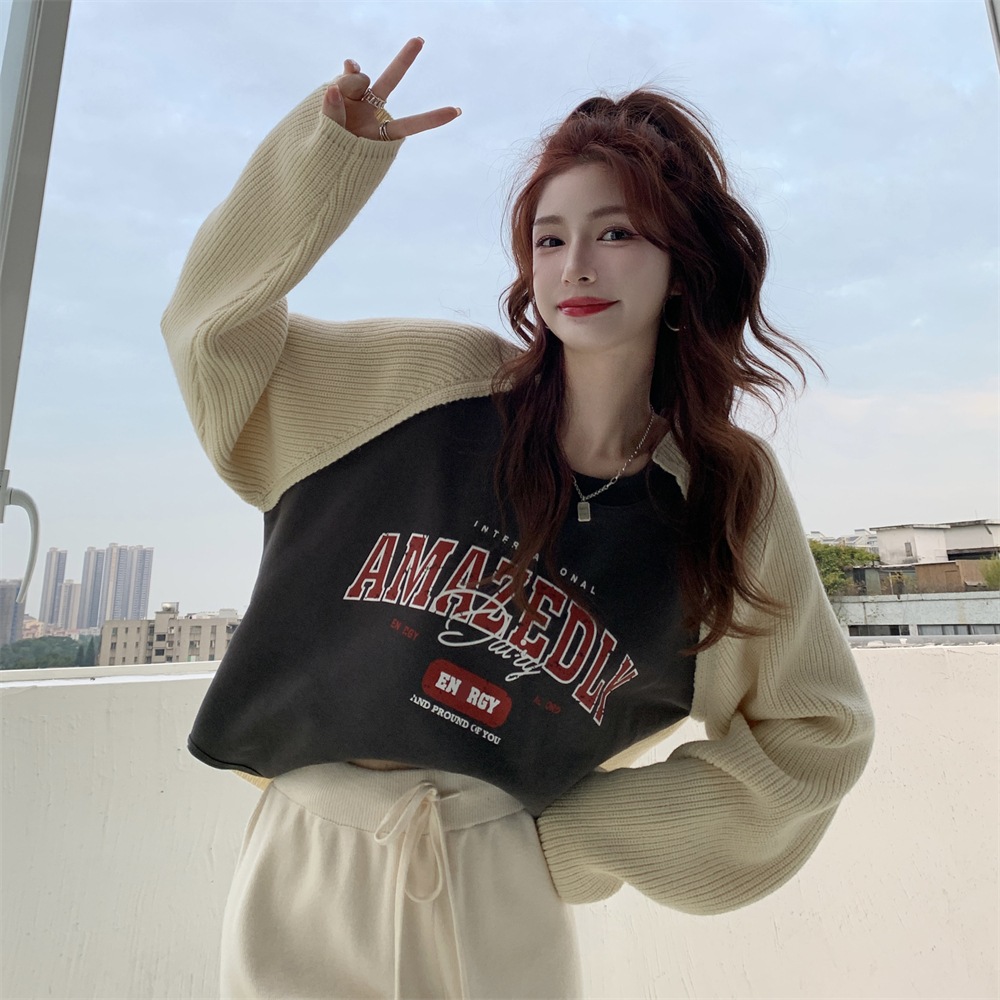 ニットソー 袖あり 長袖 レディース 個性的 Iライン 切り替えデザイン ドッキング ケーブルニット 異素材MIX 大人 可愛い カジュアル おしゃれ 秋 ボーイッシュ クール お出かけ イベント ニットソー 袖あり 長袖 レディース 個性的 Iライン 切り替えデザイン ドッキング ケーブルニット 異素材MIX 大人 可愛い カジュアル おしゃれ 秋 ボーイッシュ クール お出かけ イベント