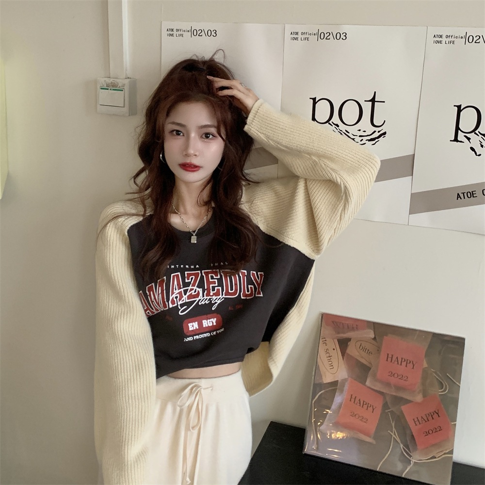 ニットソー 袖あり 長袖 レディース 個性的 Iライン 切り替えデザイン ドッキング ケーブルニット 異素材MIX 大人 可愛い カジュアル おしゃれ 秋 ボーイッシュ クール お出かけ イベント ニットソー 袖あり 長袖 レディース 個性的 Iライン 切り替えデザイン ドッキング ケーブルニット 異素材MIX 大人 可愛い カジュアル おしゃれ 秋 ボーイッシュ クール お出かけ イベント