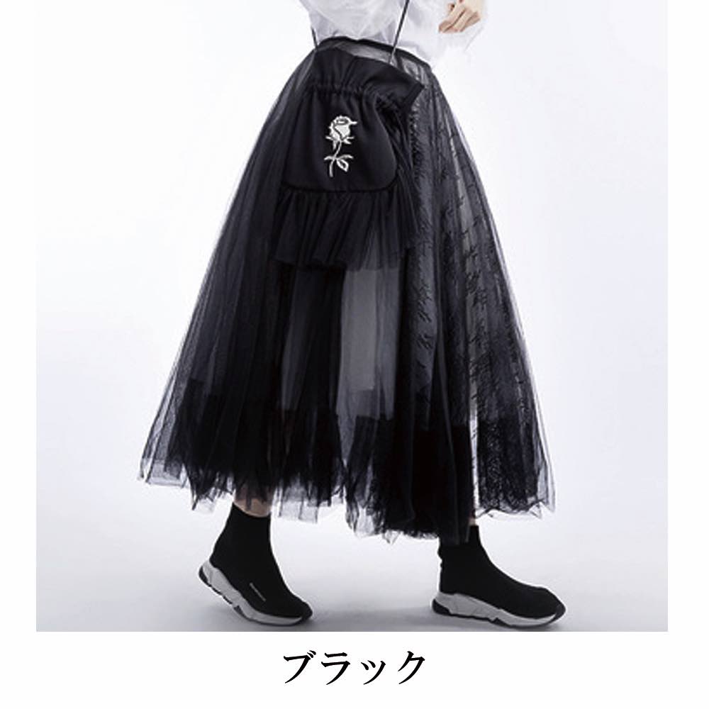 スカート レディース チュールレイヤーカート カジュアル ワンピース ゴルフウェア ひざ丈 夏 スカーチョ きれいめ ロングスカート 裏地 フレアスカート 大人 40代 タイトスカート プリーツスカー