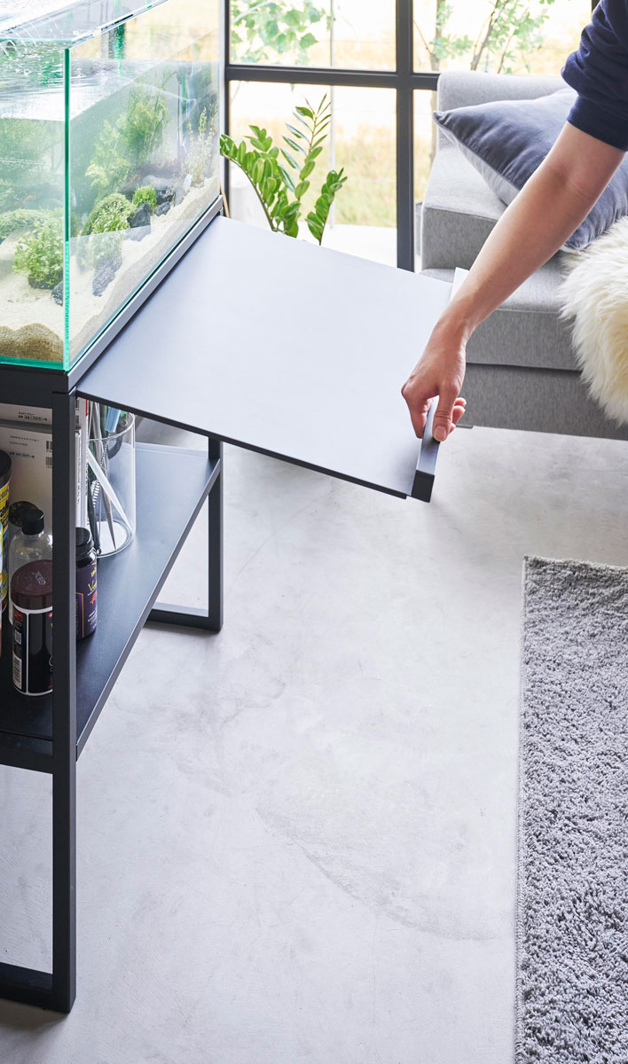 水槽台 山崎実業 tower タワー 水槽ラック ブラック