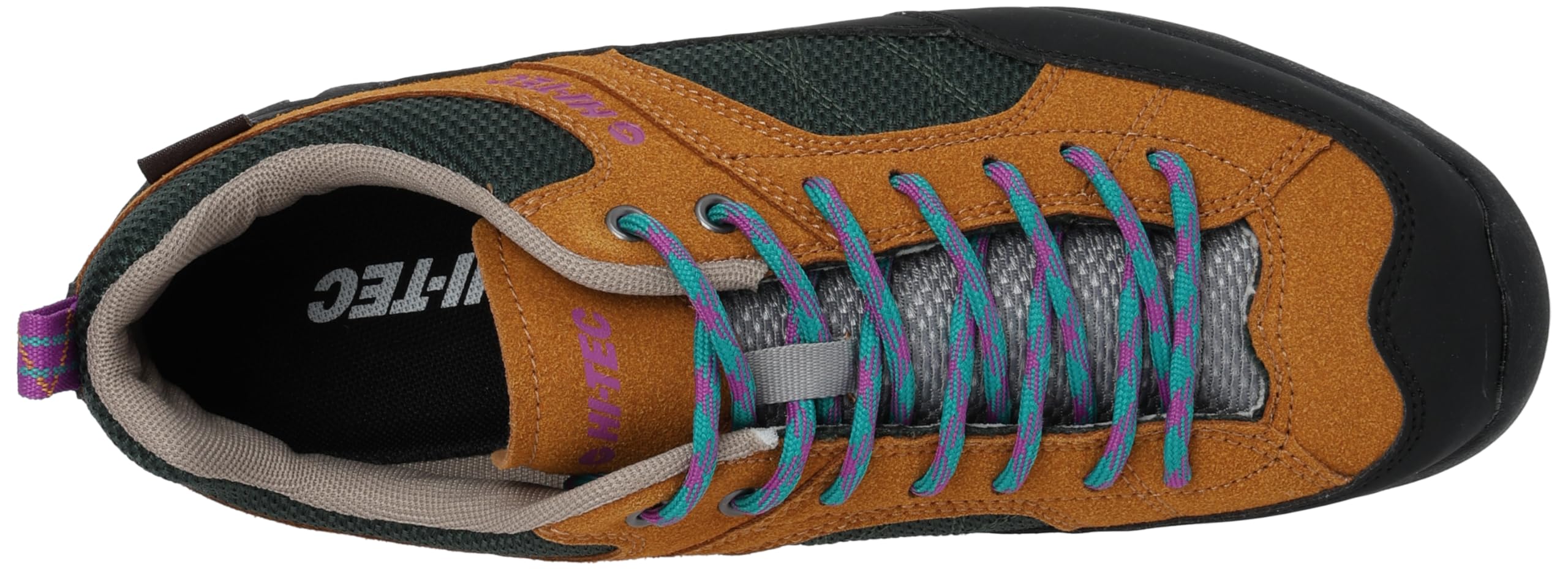 [ハイテック] ハイキングシューズ 晴雨兼用 HKU11 AORAKI WP アオラギWP 透湿防水 登山 アウトドア ブラウン 25.0 cm 2E