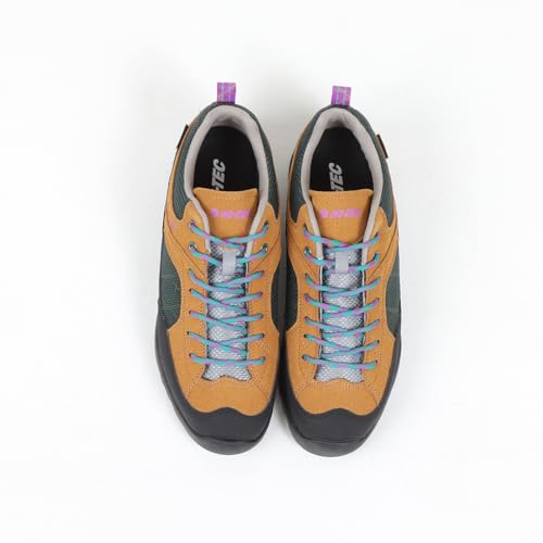 [ハイテック] ハイキングシューズ 晴雨兼用 HKU11 AORAKI WP アオラギWP 透湿防水 登山 アウトドア ブラウン 25.0 cm 2E