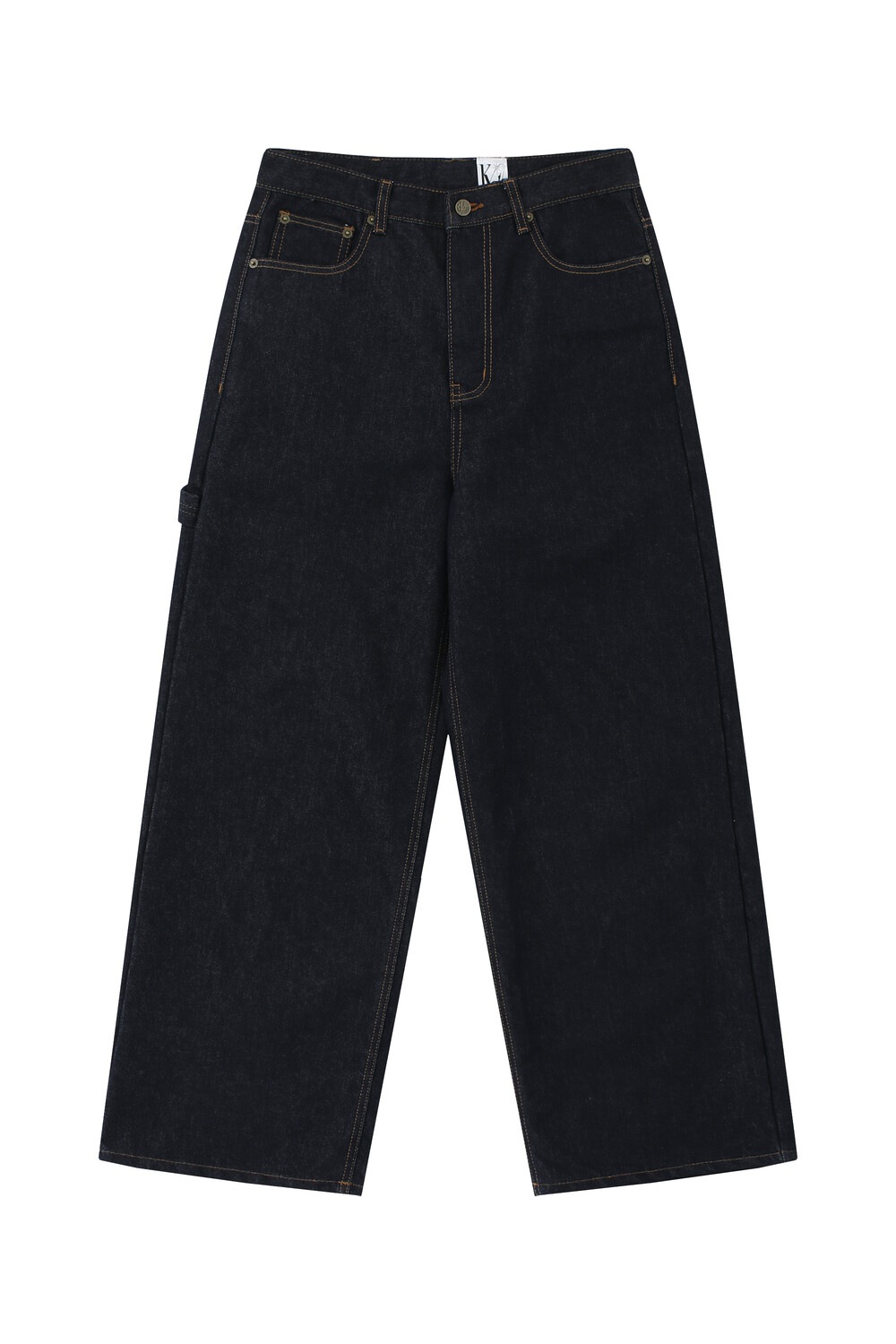 パンツ Kashiko Embroied Nonfade Denim Pants Kashiko】Embroied Nonfade Denim Pants Black (Kashiko/デニム