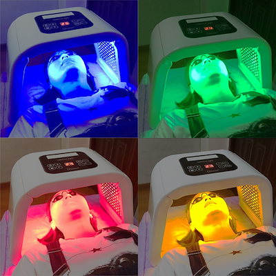 Qoo10] 新型 LED美顔器 7色光 美容マスクシ : ダイエット・矯正