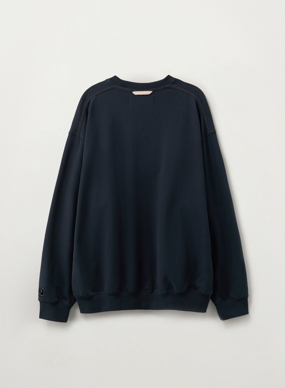 【SATUR】 LOREN CLASSIC LOGO BASIC SWEATSHIRT : NAVY 【SATUR】 LOREN CLASSIC LOGO BASIC SWEATSHIRT : NAVY