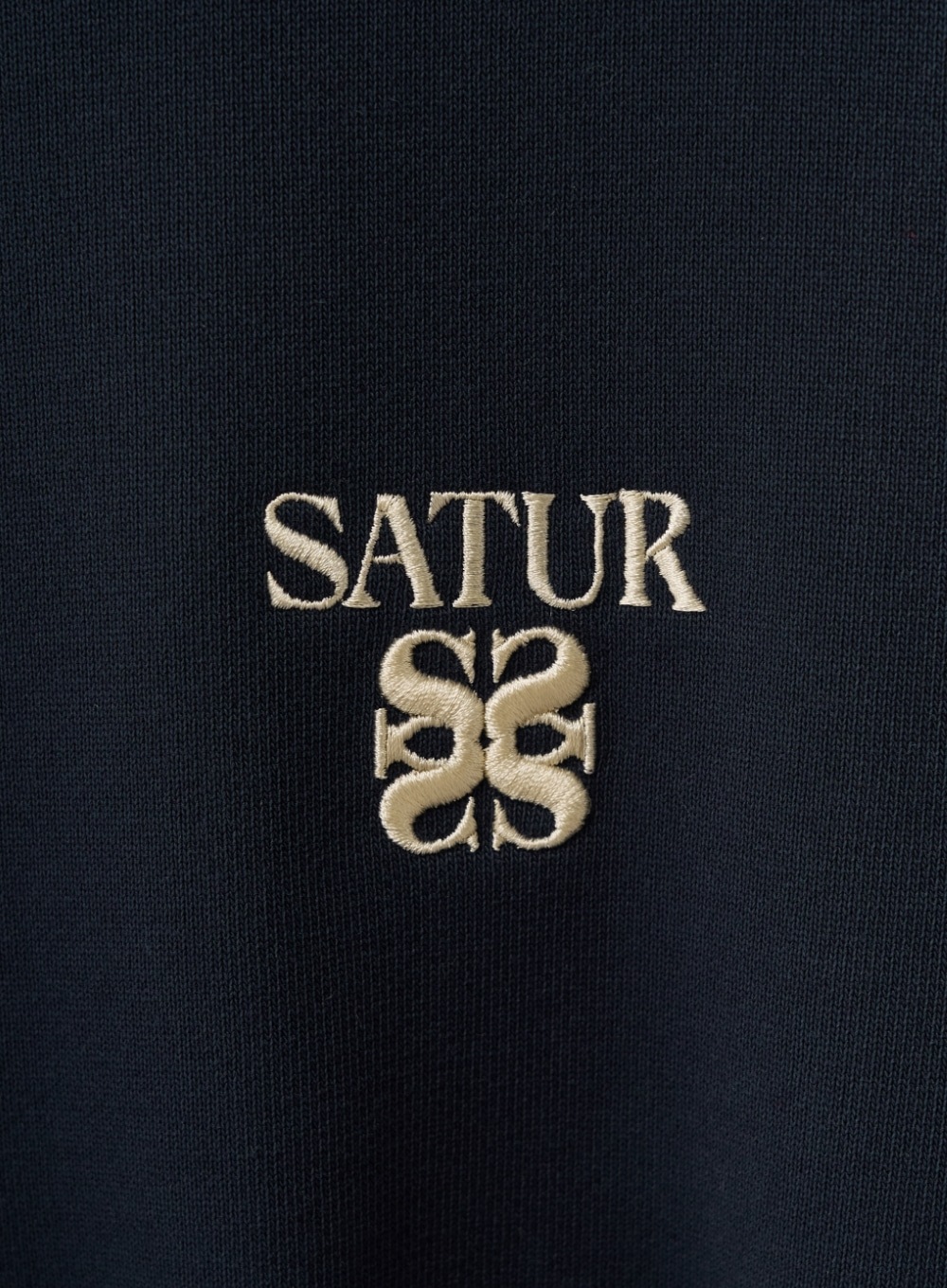 【SATUR】 LOREN CLASSIC LOGO BASIC SWEATSHIRT : NAVY 【SATUR】 LOREN CLASSIC LOGO BASIC SWEATSHIRT : NAVY