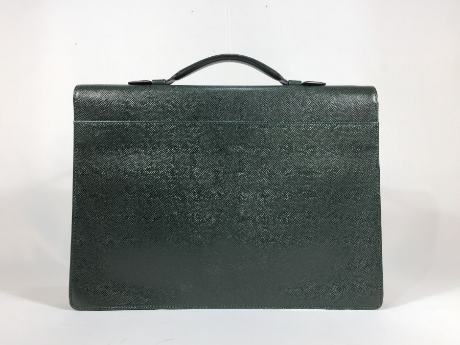 ビジネスバッグ タイガ セルヴィエット クラド M30074 グリーン 【中古品】