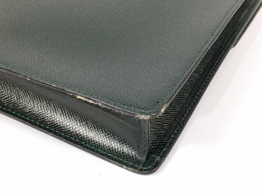 ビジネスバッグ タイガ セルヴィエット クラド M30074 グリーン 【中古品】