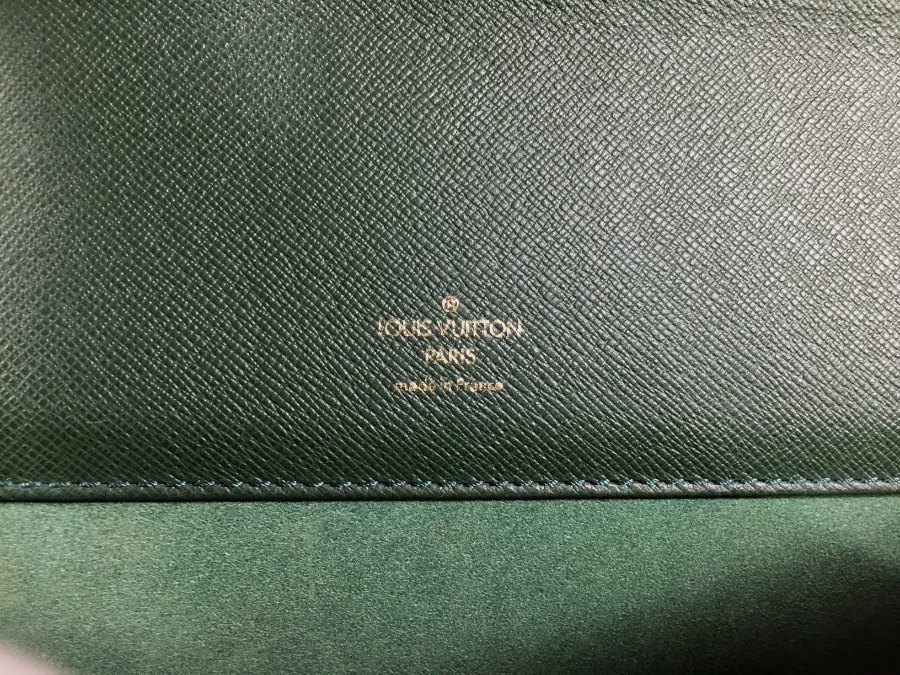 ビジネスバッグ タイガ セルヴィエット クラド M30074 グリーン 【中古品】
