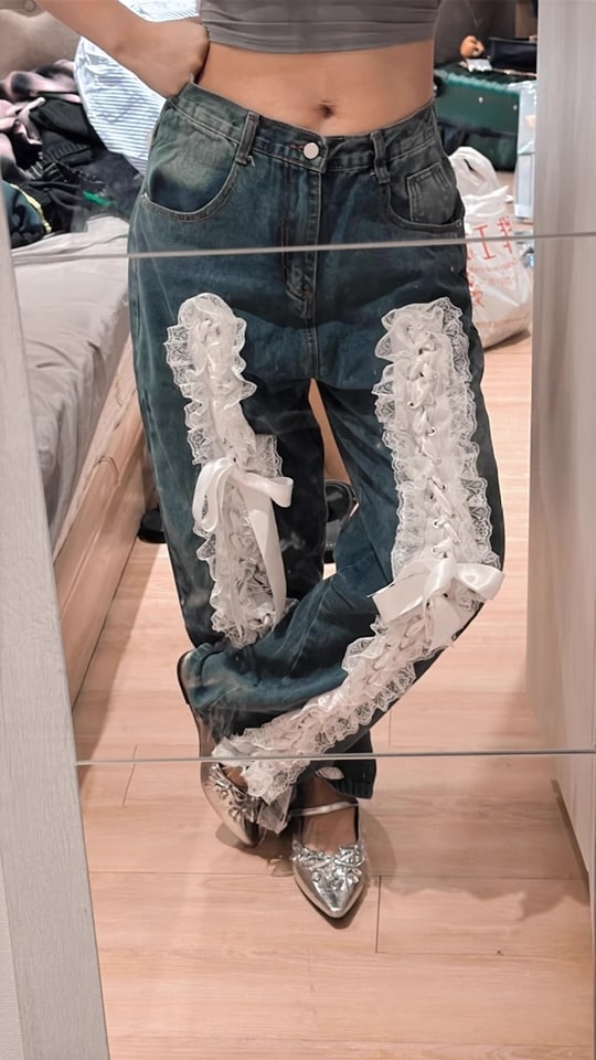 レースアップワイドジーンズ デニム ジーンズ ボトムス レディース y2k 美脚 ストレートデニムパンツ レースアップ ワイドパンツ ストリートコーデ アメカジコーデ 海外コーデ C648 レースアップワイドジーンズ デニム ジーンズ ボトムス レディース y2k 美脚 ストレートデニムパンツ レースアップ ワイドパンツ ストリートコーデ アメカジコーデ 海外コーデ C648