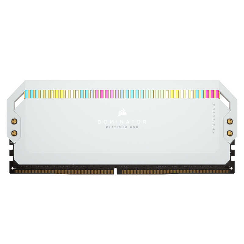 コルセア　CORSAIR　増設用メモリ DOMINATOR RGB DDR5 ホワイト[DIMM DDR5 /16GB /2枚]　CMT32GX5M2B5200C40W