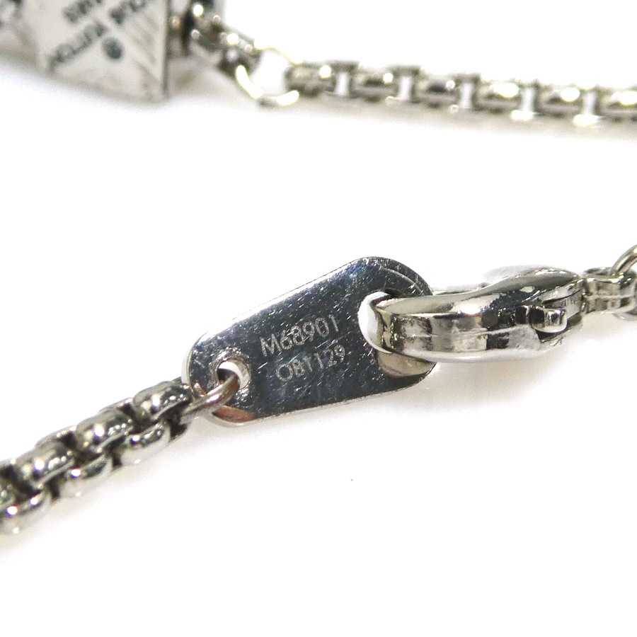ルイ ヴィトン LOUIS VUITTON ブレスレット ブラスレ LVプレイイット メタル シルバー×マルチカラー ユニセックス 56137k