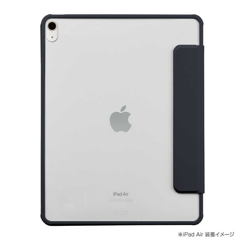 ナカバヤシ iPadAir(M2)13インチ用 マグネット分離式 衝撃吸収ケース TBCIPA24301BK ナカバヤシ iPadAir(M2)13インチ用 マグネット分離式 衝撃吸収ケース TBCIPA24301BK
