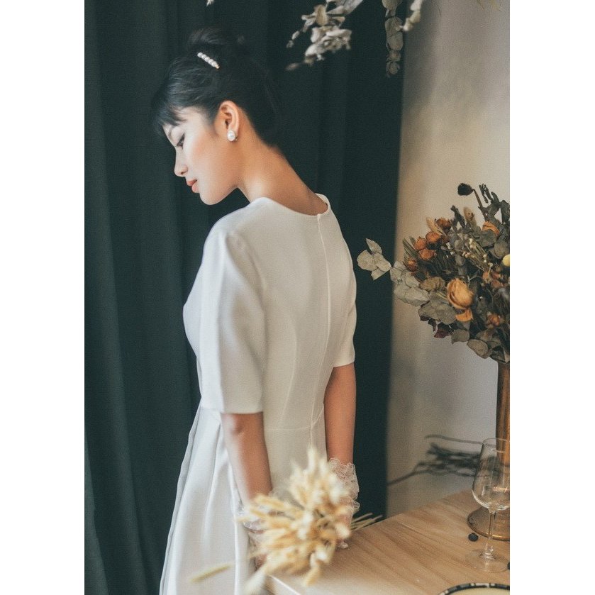 パーティードレス ワンピース 花嫁ミニドレス ウェディングドレス 簡約 花嫁二次会 演奏会 パーティ パーティードレス ワンピース 花嫁ミニドレス ウェディングドレス 簡約 花嫁二次会 演奏会 パーティ