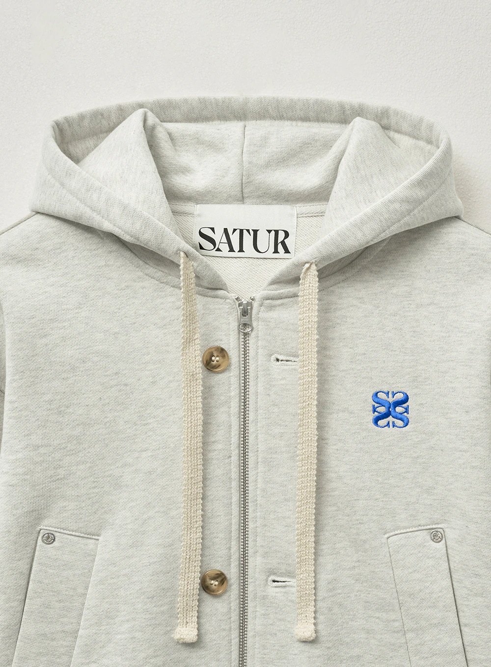 [12カラー] NEW Teo Cotton All Day Hood Zip-up -(WS/M/L/XL)