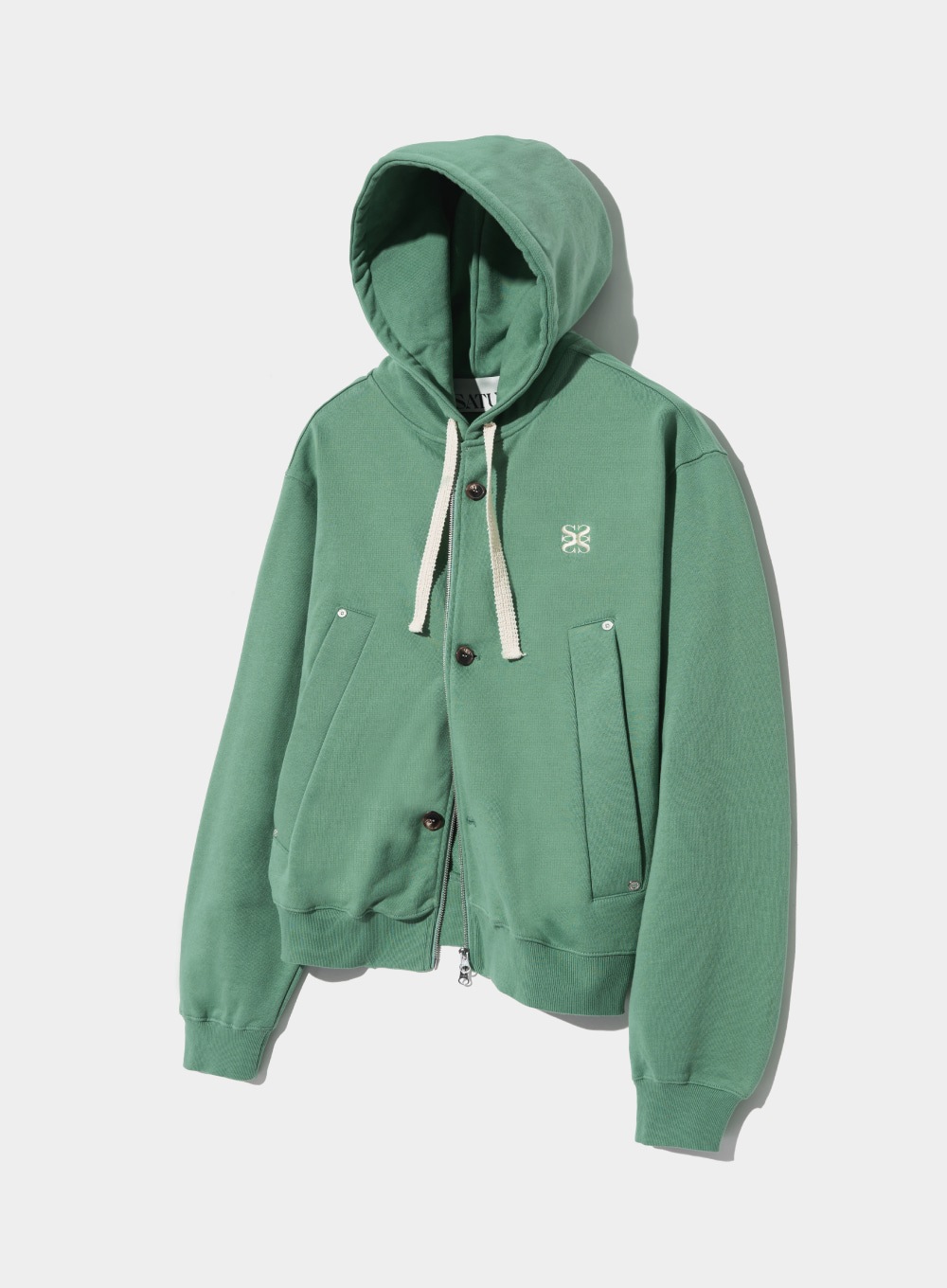 [12カラー] NEW Teo Cotton All Day Hood Zip-up -(WS/M/L/XL)