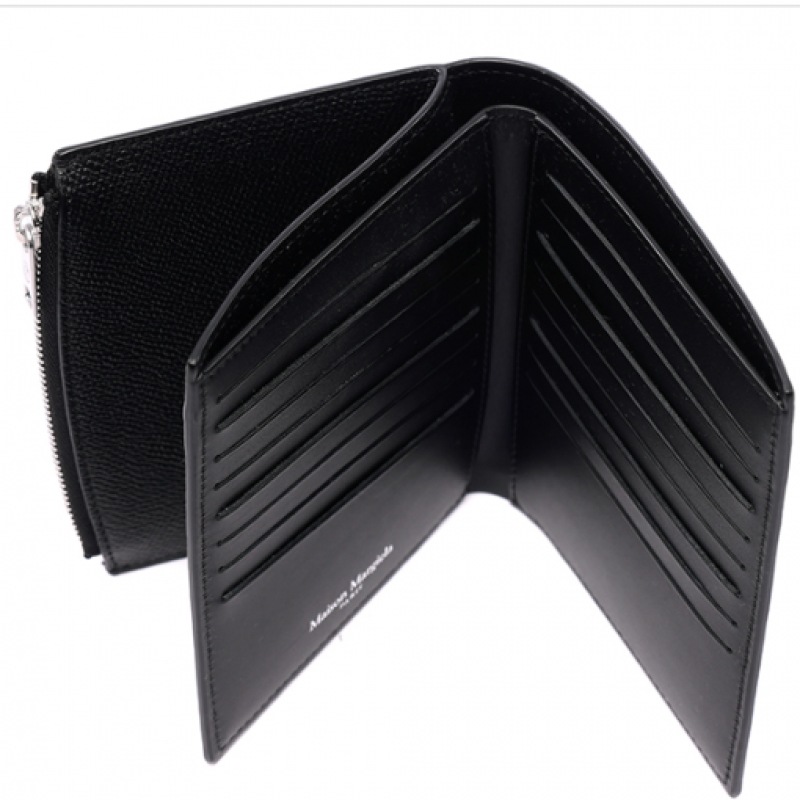 メゾンマルジェラ [メゾンマルジェラ] 21FW メンズステッチ二つ折り財布 (S55UI0311_P0399_T8013_21F) PVOS55UI0311P0399T80100
