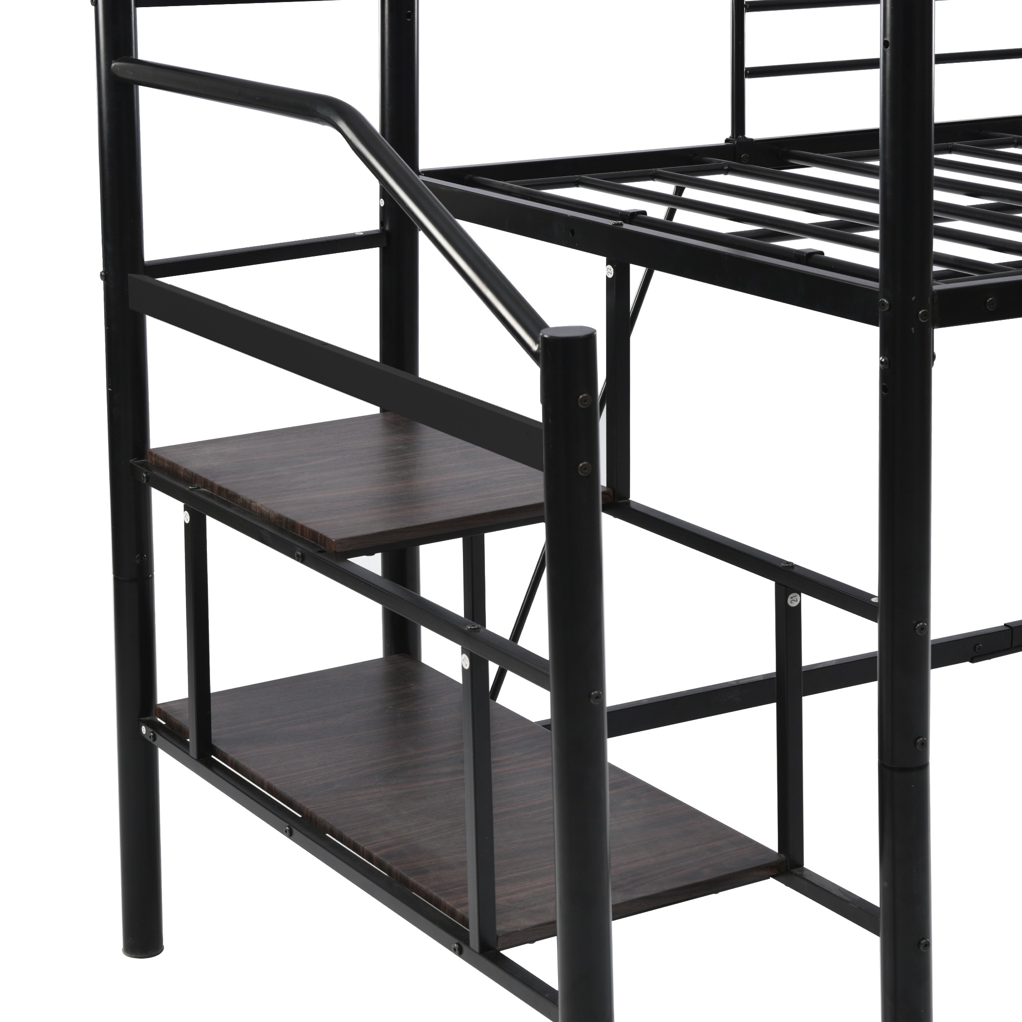 国内発送&送·料·無·料】ロフトベッド パイプベッド シングル 耐荷重