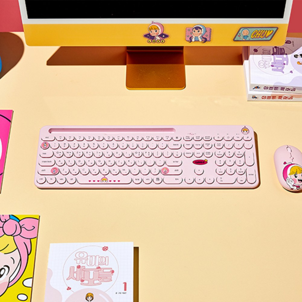 ユミの細胞たち愛細胞ワイヤレスキーボード+マウスセット ユミの細胞たち愛細胞ワイヤレスキーボード+マウスセット