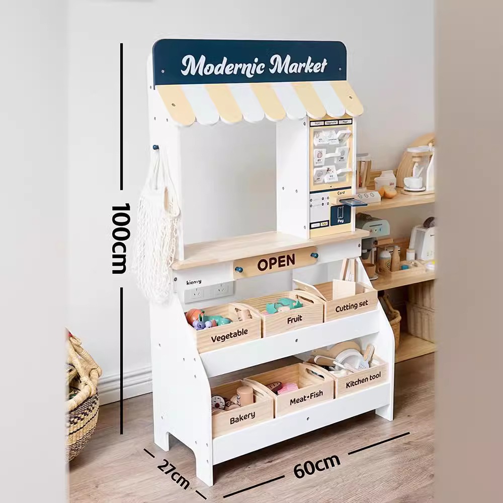 Kienvy Children s Simulation Playhouse Fruit Toysスーパーマーケットセールカードキャッシュアンドショッピング Kienvy Children s Simulation Playhouse Fruit Toysスーパーマーケットセールカードキャッシュアンドショッピング