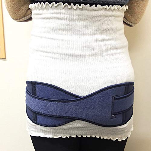 青葉 トコちゃんベルトII 紺 Lサイズ らくらく骨盤ベルト 2点セット 腰用 腹帯