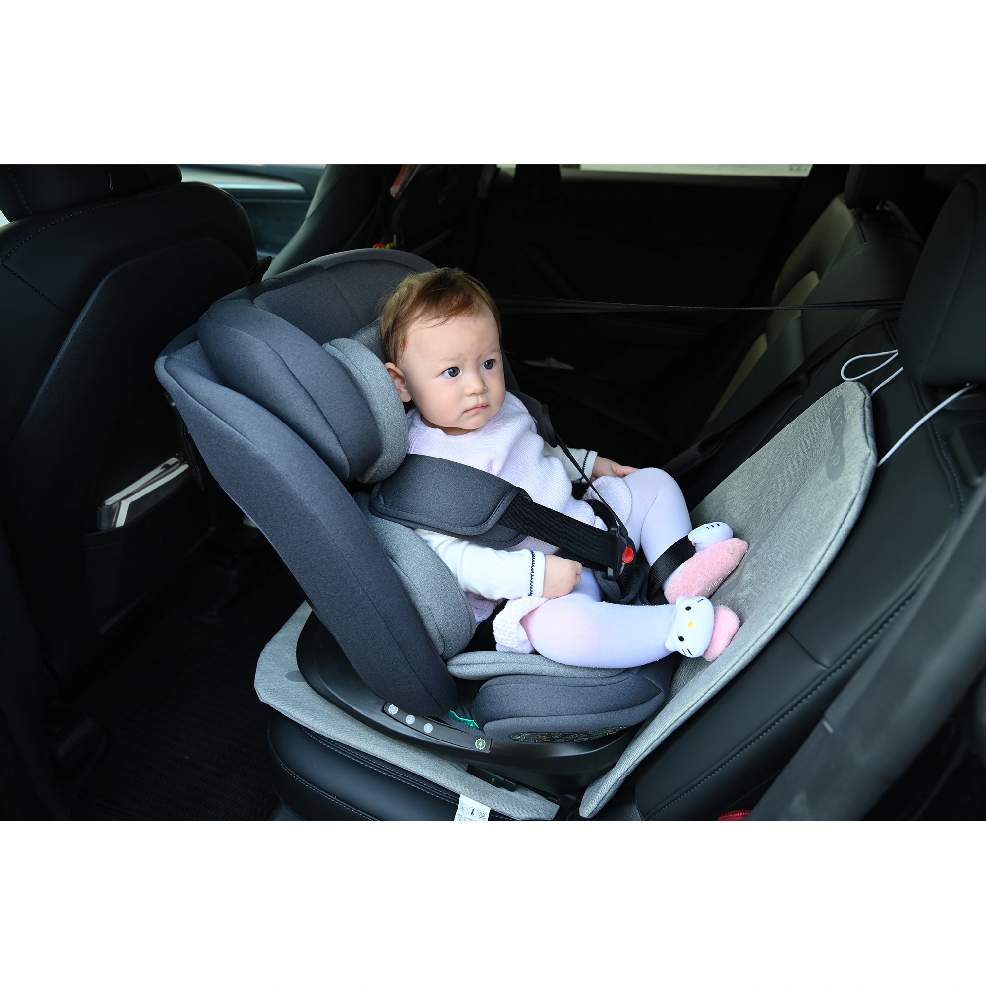 [国内発送]1740【トップテザー】チャイルドシート 新生児 ISOFIX 0歳～12歳頃 360度回転式 40～150cm ジュニアシート 長く使える 洗える 取付簡単 キッズシート ベビーシート