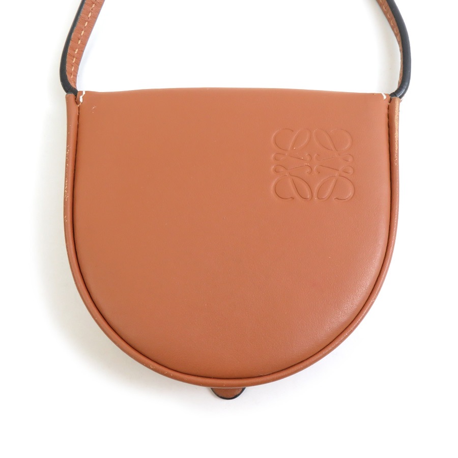 ロエベ LOEWE コインケース ヒールポーチ レザー ブラウン レディース w1190a ロエベ LOEWE コインケース ヒールポーチ レザー ブラウン レディース w1190a