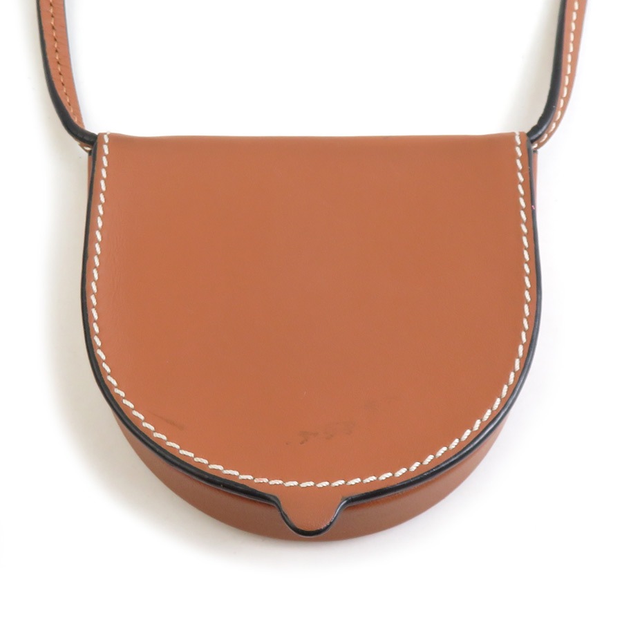 ロエベ LOEWE コインケース ヒールポーチ レザー ブラウン レディース w1190a ロエベ LOEWE コインケース ヒールポーチ レザー ブラウン レディース w1190a