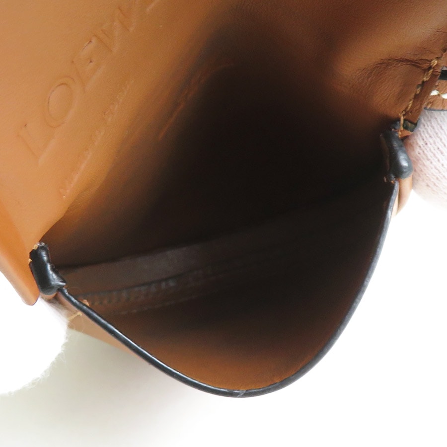 ロエベ LOEWE コインケース ヒールポーチ レザー ブラウン レディース w1190a ロエベ LOEWE コインケース ヒールポーチ レザー ブラウン レディース w1190a