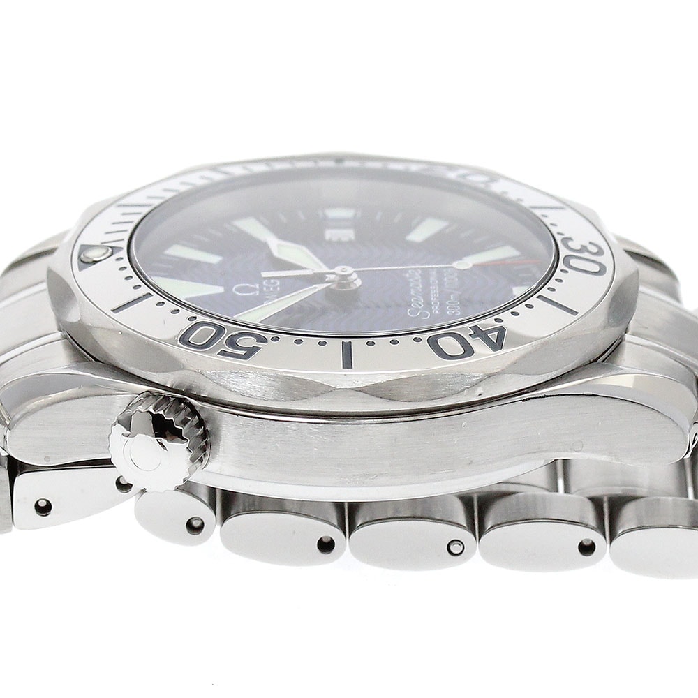 オメガ OMEGA 2263.80 シーマスター300 デイト クォーツ ボーイズ 保証書付き_904812【中古】 オメガ OMEGA 2263.80 シーマスター300 デイト クォーツ ボーイズ 保証書付き_904812【中古】