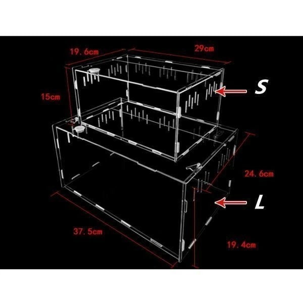 Qoo10] 爬虫類好きな方飼育ケース ケージ 虫 昆