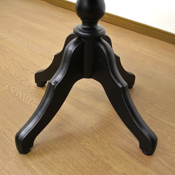 ティーテーブル 丸型 サイドテーブル アンティーク調 ノワール 直径60cm 開梱設置 ティーテーブル 丸型 サイドテーブル アンティーク調 ノワール 直径60cm 開梱設置