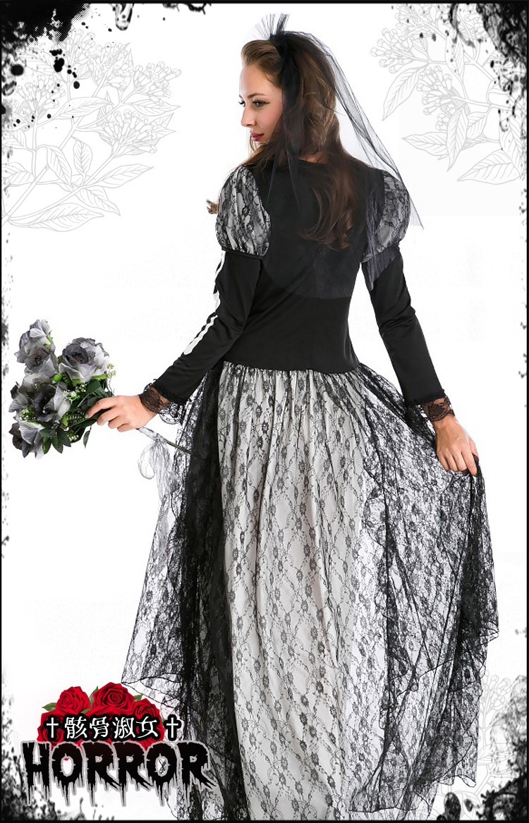 ハロウィン コスプレ 花嫁 花嫁ゾンビ 魔女 ゾンビ 骸骨 淑女 ロングドレス 花嫁 ゴスロリ コス ハロウィン コスプレ 花嫁 花嫁ゾンビ 魔女 ゾンビ 骸骨 淑女 ロングドレス 花嫁 ゴスロリ コス
