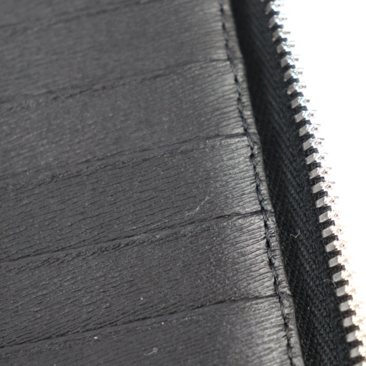 新古未使用展示品 Berluti ベルルッティ 二つ折り財布 225441 カーフレザー ブラック シルバー金具 ラウンドファスナー 長財布【本物保証】 新古未使用展示品 Berluti ベルルッティ 二つ折り財布 225441 カーフレザー ブラック シルバー金具 ラウンドファスナー 長財布【本物保証】