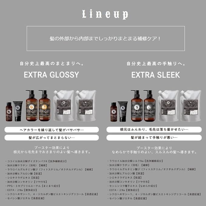 ビューティーエクスペリエンス ディープレイヤー エクストラスリーク シャンプー 750ml & トリートメント 750g 詰替え用 セット ビューティーエクスペリエンス ディープレイヤー エクストラスリーク シャンプー 750ml & トリートメント 750g 詰替え用 セット