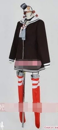 艦隊これくしょん -艦これ- 天津風 手袋付き コスプレ衣装 艦隊これくしょん -艦これ- 天津風 手袋付き コスプレ衣装