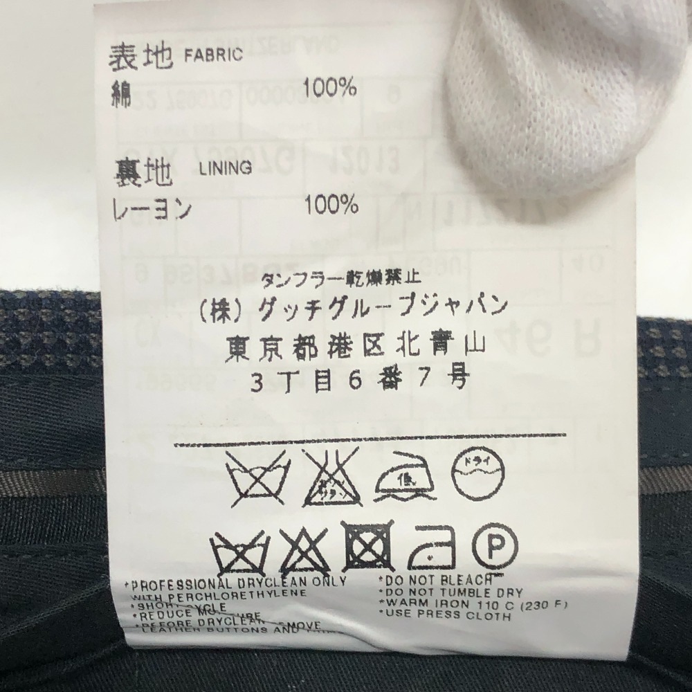 パンツ 342605 アパレル ボトムス チェック柄 ストレート スラックス コットン ブラック パンツ 342605 アパレル ボトムス チェック柄 ストレート スラックス コットン ブラック