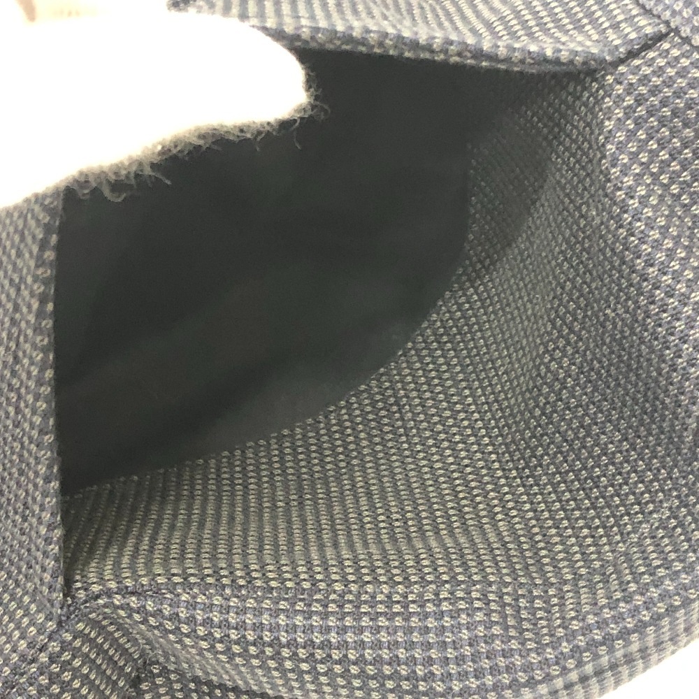 パンツ 342605 アパレル ボトムス チェック柄 ストレート スラックス コットン ブラック パンツ 342605 アパレル ボトムス チェック柄 ストレート スラックス コットン ブラック