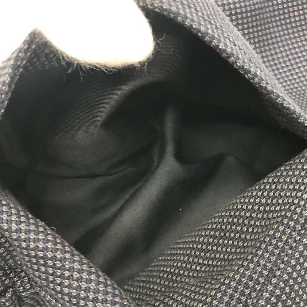 パンツ 342605 アパレル ボトムス チェック柄 ストレート スラックス コットン ブラック パンツ 342605 アパレル ボトムス チェック柄 ストレート スラックス コットン ブラック