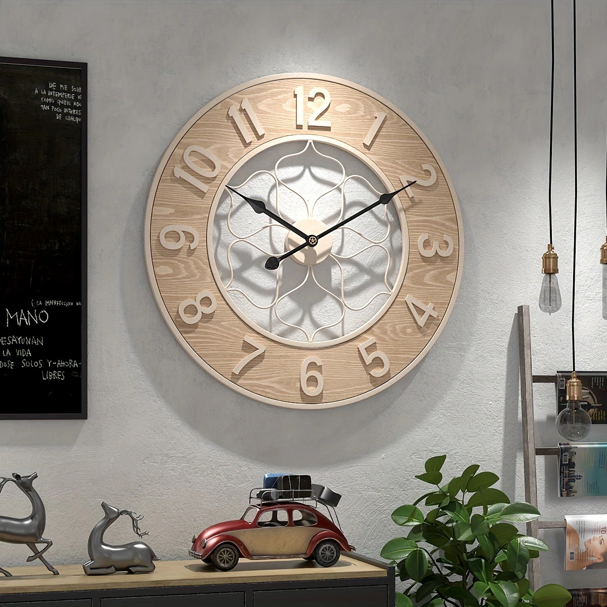 掛け時計 ヴィンテージ調 北欧 静音 アナログ おしゃれ かわいい インテリア 円形 モダン シンプル ウォール クロック 壁掛け 時計 掛け時計 ヴィンテージ調 北欧 静音 アナログ おしゃれ かわいい インテリア 円形 モダン シンプル ウォール クロック 壁掛け 時計