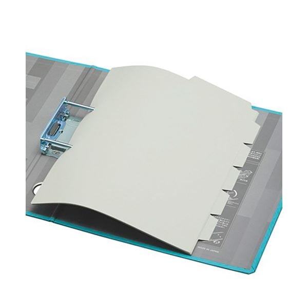 （まとめ）コクヨ チューブファイル(NEOS)A4タテ 500枚収容 50mmとじ 背幅65mm オフホワイト フ-NE650W 1冊 (×10セット)