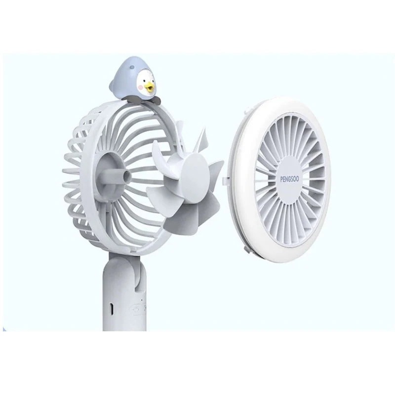 メガ割LEDハンディファン扇風機USB冷風手持ち扇風機韓国キャラクターテーブルスタンドセット熱中症対策30_4