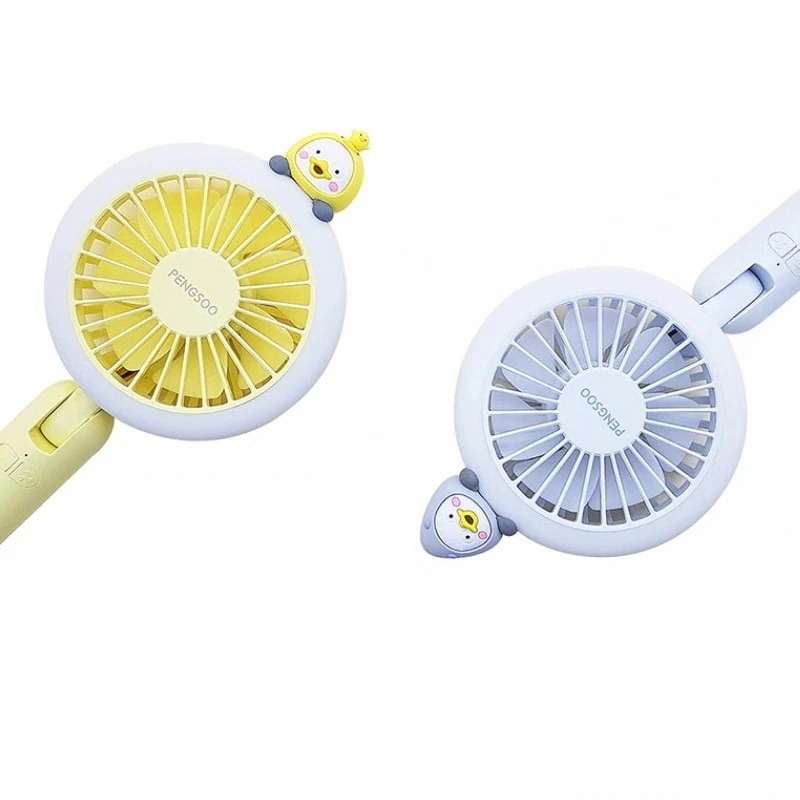 メガ割LEDハンディファン扇風機USB冷風手持ち扇風機韓国キャラクターテーブルスタンドセット熱中症対策30_9