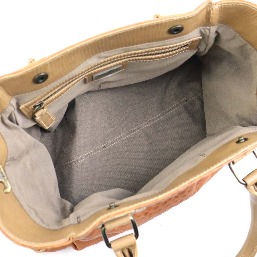 フェンディ FENDI ハンドバッグ レザー ブラウン レディース 56206a フェンディ FENDI ハンドバッグ レザー ブラウン レディース 56206a