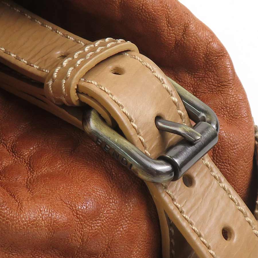 フェンディ FENDI ハンドバッグ レザー ブラウン レディース 56206a フェンディ FENDI ハンドバッグ レザー ブラウン レディース 56206a