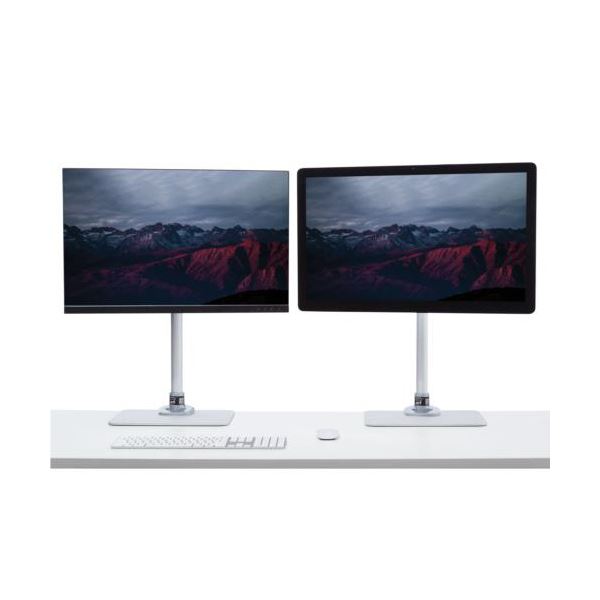 StarTech.com シングル液晶モニタースタンド 12-34型 VESA規格対応 シルバー ARMPIVSTND 1台