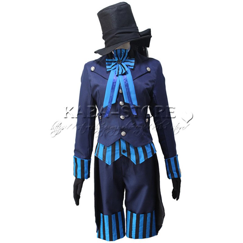 黒執事 Book of the Atlantic シエルファントムハイヴ コスプレ 衣装 ウィッグ