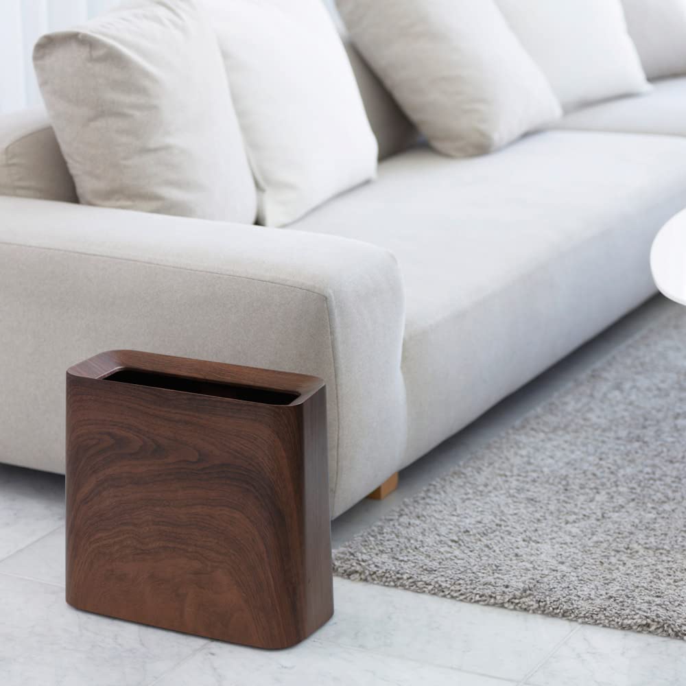 ideaco(イデアコ) ゴミ箱 角型 11.5L 幅35 奥行16.5 高さ32cm TUBELOR Hi-GRANDE rosewood (チューブラー ハイグランデ ローズウッド )