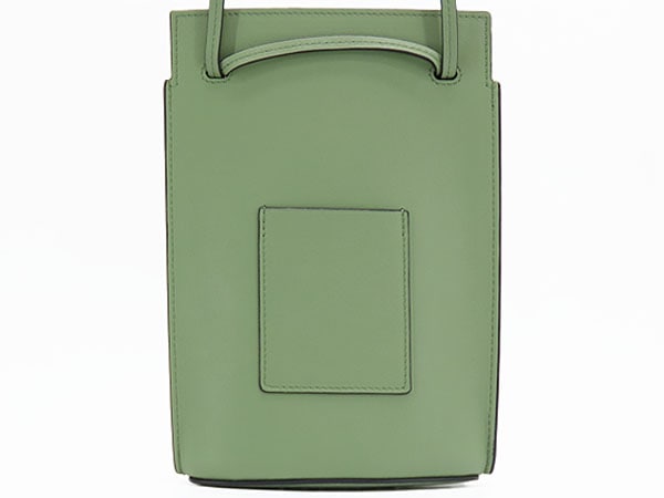 新品同様ロエベダイスポケットショルダーポーチ斜め掛けショルダーバッグポシェットフォンケースフォンポーチローズマリー